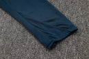 24/25 Conjunto PSG - Frio Zíper Curto - Azul Escuro