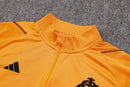 23/24 Conjunto Treino Internacional - Frio Zíper Curto - Laranja