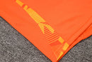 24/25 Conjunto Manchester United - Frio Zíper Curto - Laranja