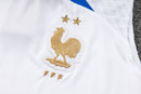 23/24 Conjunto Treino França - Regata - Branco