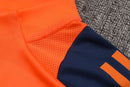 24/25 Conjunto Manchester United - Frio Zíper Curto - Laranja