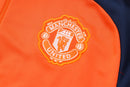 24/25 Conjunto Manchester United - Frio Zíper Curto - Laranja